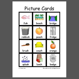 Picture Cards final sh ch j